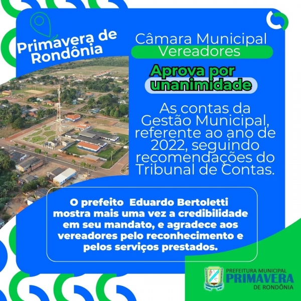 Contas Aprovadas