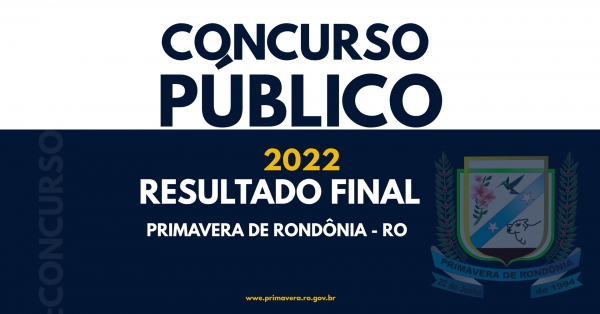 CONCURSO PÚBLICO 2022
