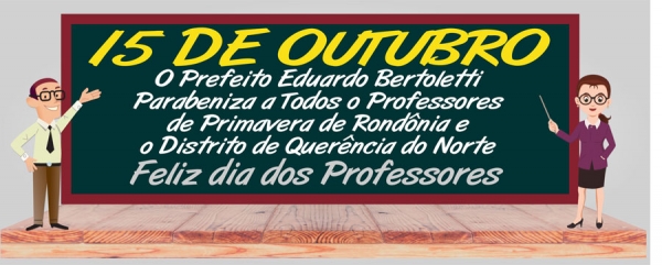 DIA DOS PROFESSORES